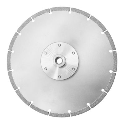 Vacuumbrazen met diamant gesneden schijfzaagblad voor het snijden van aluminiummateriaal D180MM