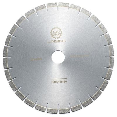 350/400/450 mm diamant snijplaat met verbeterde efficiëntie en prestatievoordeel