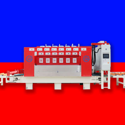 Slijpfunctie PLC Automatische continue granit marmer steen bos hamermachine