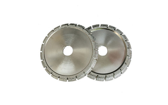 Metalen poeder Diamantenhars Vacuum gebreid wiel voor het snijden van granieten steenplaatrand