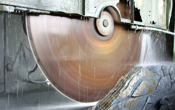 Dimond-snijmachine voor het snijden van kalksteen van granietmarmer in bouwwerken