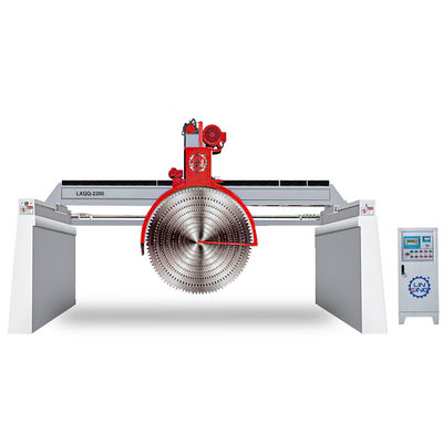 Machines voor het snijden van steen met meerdere schijven van CNC-bruggen voor nauwkeurigheid Natuurlijke granietfabricage