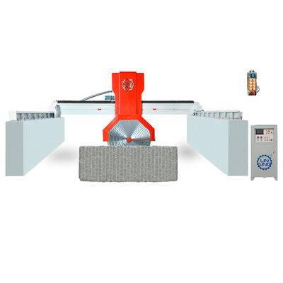 Machines voor het snijden van steen met meerdere schijven van CNC-bruggen voor nauwkeurigheid Natuurlijke granietfabricage