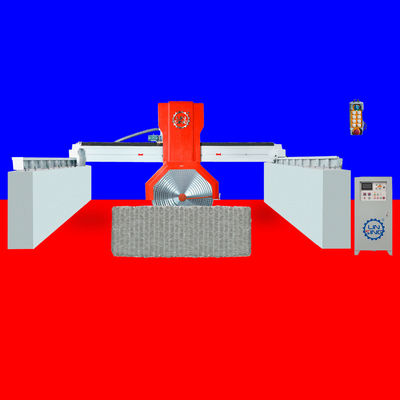 Machines voor het snijden van steen met meerdere schijven van CNC-bruggen voor nauwkeurigheid Natuurlijke granietfabricage