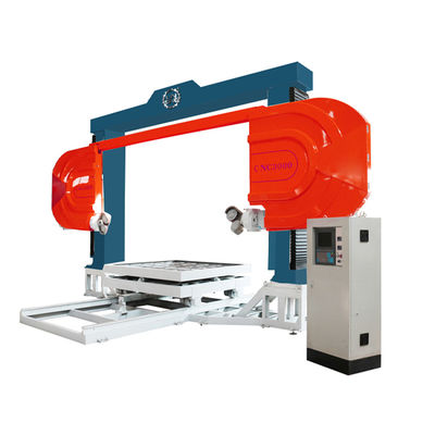 Steenindustrie 6800 kg Automatische CNC Diamantdraadzaag voor het profileren van steen