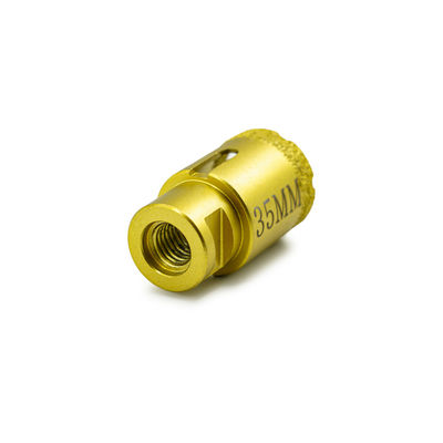 Vacuumbrazen diamanten boorstuk segment voor marmer diameter 19-125 mm prestaties