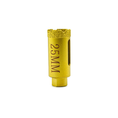 LINSING Vacuum Brazed CNC Diamond Core Drill Bits voor het boren van steen 19-125mm Diameter