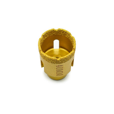 LINSING Vacuum Brazed CNC Diamond Core Drill Bits voor het boren van steen 19-125mm Diameter