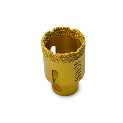 LINSING Vacuum Brazed CNC Diamond Core Drill Bits voor het boren van steen 19-125mm Diameter