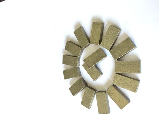 Vaste diamant blootgestelde diamantsegmenten voor het snijden van marmer