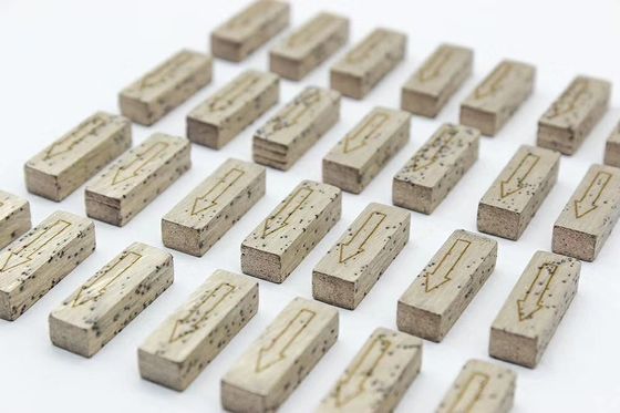 Vaste diamant blootgestelde diamantsegmenten voor het snijden van marmer