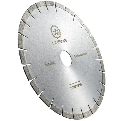 Granitsnijden eenvoudig gemaakt 350mm Diamantzaagblad met 40*3,2*10mm Segment Grootte