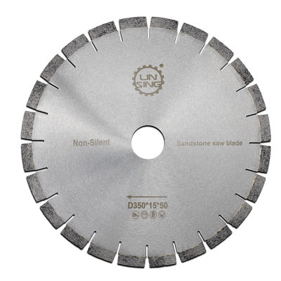Hoogfrequentie geblazen D1500mm diamantzaagblad voor het snijden van zandsteenhout op maat