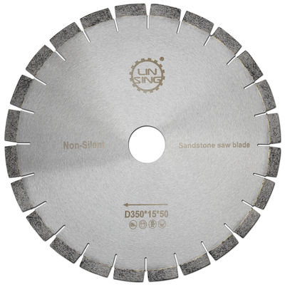 Hoogfrequentie geblazen D1500mm diamantzaagblad voor het snijden van zandsteenhout op maat