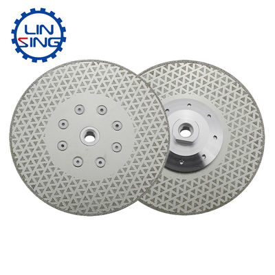 7/10/12 mm Segmenthoogte 350 mm Diamantzaagblad voor marmerenwerktuigen