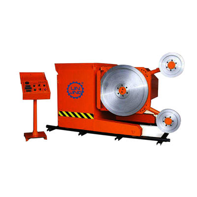 Maximale snijafstand 2050 mm Diamantdraadmachine voor de mijnbouw van granietmarmer