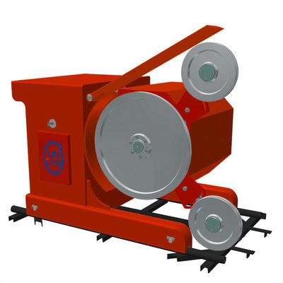 Maximale snijafstand 2050 mm Diamantdraadmachine voor de mijnbouw van granietmarmer