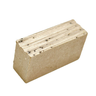 Diamantmelta poeder marmeren segmenten voor verticale en horizontale snijdoeltreffendheid