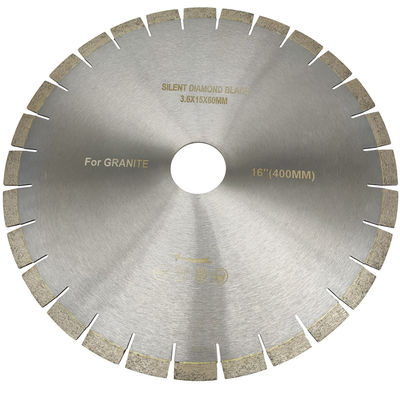 Goede 24 inch diamantzaagbladen voor het snijden van granietsteen A-graad segmenten luxe stijl