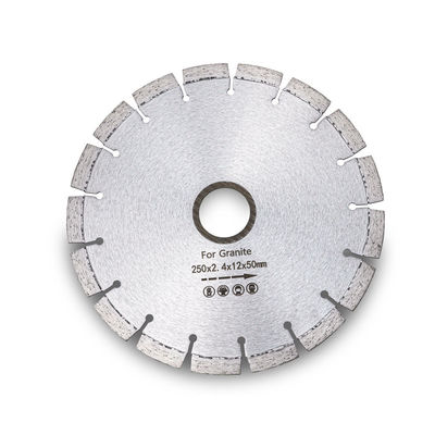 D105-D3500 mm Zilveren/zwarte diamantgereedschappen Granitzaagbladen voor verschillende diameters