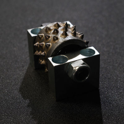 140 170 mm Trapezium Frankfurt Diamond Bush Hammer Plate Roller voor automatische slijpmachine