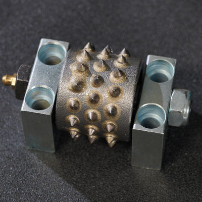 140 170 mm Trapezium Frankfurt Diamond Bush Hammer Plate Roller voor automatische slijpmachine