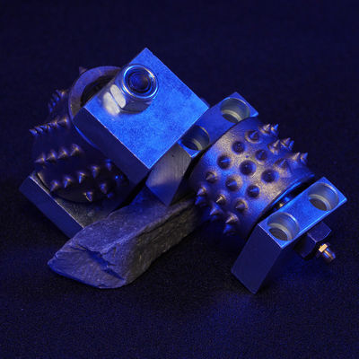 140 170 mm Trapezium Frankfurt Diamond Bush Hammer Plate Roller voor automatische slijpmachine