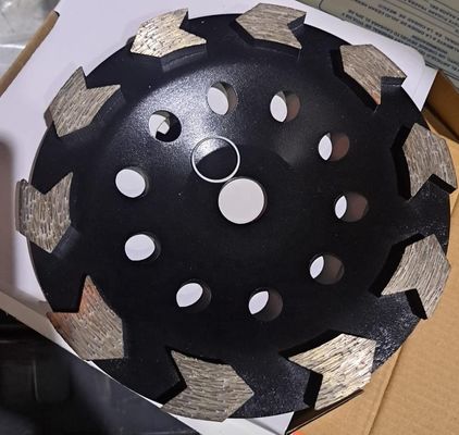 Goede slijtvastheid Diamant gesegmenteerde Turbo Cup wiel voor op maat gemaakte ondersteuning OEM