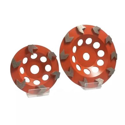 Goede slijtvastheid Diamant gesegmenteerde Turbo Cup wiel voor op maat gemaakte ondersteuning OEM