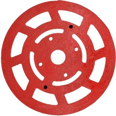 Op maat gemaakte steunmetalen diamanten slijpplaat voor het polijsten van ronde granieten