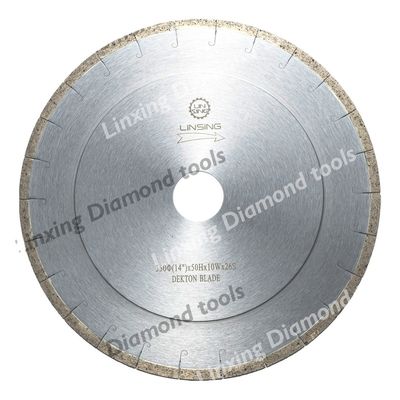 Langdurige diamantzaagbladen voor het snijden van marmeren graniet en Dekton in alle maten