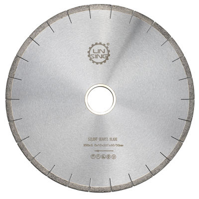 40 mm CrN Finishing Professional Diamond Saw Blade voor snel snijden van kwarts D400mm