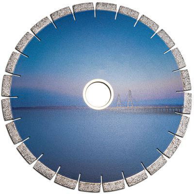 Diamanten snijzaagmes voor het snijden van synthetische steen 14in Diameter 0,035in Dikte