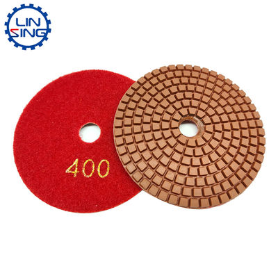 4 inch Microfibre Flexible Polishing Pad A-Grade voor Duurzame Steenplaten slijpgereedschap