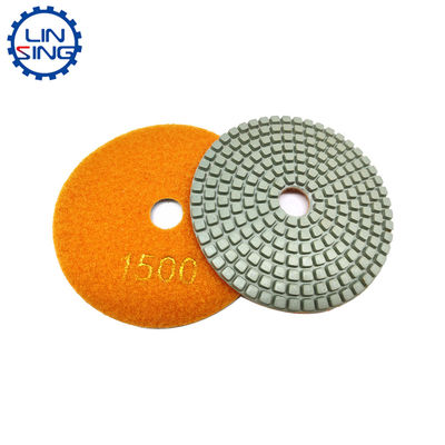 4 inch Microfibre Flexible Polishing Pad A-Grade voor Duurzame Steenplaten slijpgereedschap