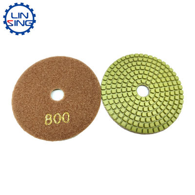 4 inch Microfibre Flexible Polishing Pad A-Grade voor Duurzame Steenplaten slijpgereedschap