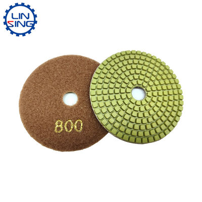 4 inch Microfibre Flexible Polishing Pad A-Grade voor Duurzame Steenplaten slijpgereedschap
