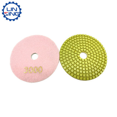 4 inch Microfibre Flexible Polishing Pad A-Grade voor Duurzame Steenplaten slijpgereedschap