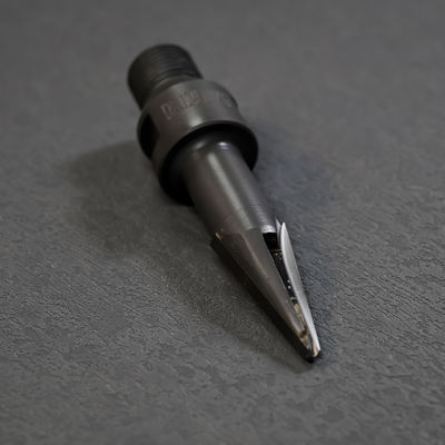 1/2 "G Connection CNC Conic Mill Bit Stone Carving Mini Grinder Bits met tin coating