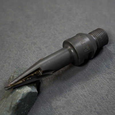 1/2 "G Connection CNC Conic Mill Bit Stone Carving Mini Grinder Bits met tin coating