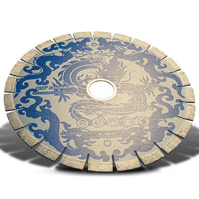 D350mm Diamond Turbo Cutting Stone Granite Disc Saw Blade voor het snijden van marmerrand