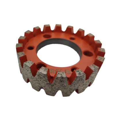 Europese gesegmenteerde CNC stubbing freeswiel voor continue stubbing van diamantsteen