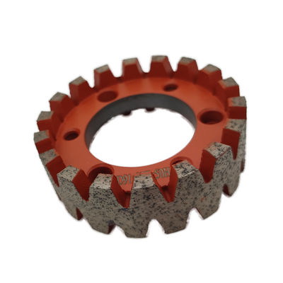 Europese gesegmenteerde CNC stubbing freeswiel voor continue stubbing van diamantsteen