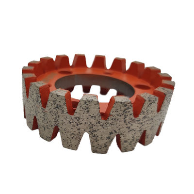 Europese gesegmenteerde CNC stubbing freeswiel voor continue stubbing van diamantsteen