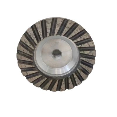 125mm Customized OEM Support Diamanthars gevulde bekerwiel voor het slijpen van granietmarmer