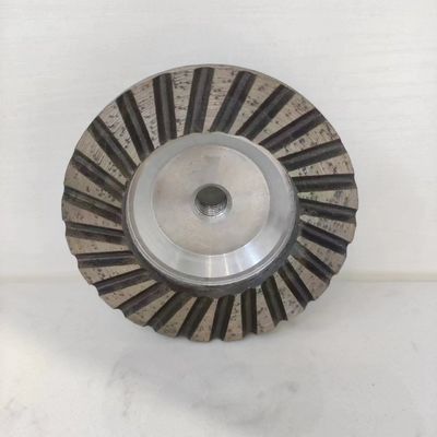 125mm Customized OEM Support Diamanthars gevulde bekerwiel voor het slijpen van granietmarmer