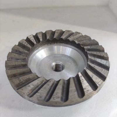 125mm Customized OEM Support Diamanthars gevulde bekerwiel voor het slijpen van granietmarmer