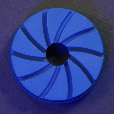 Gepersonaliseerde kleuren 6 inch Snail Lock Diamond Edge Polijstkussens voor en lange levensduur