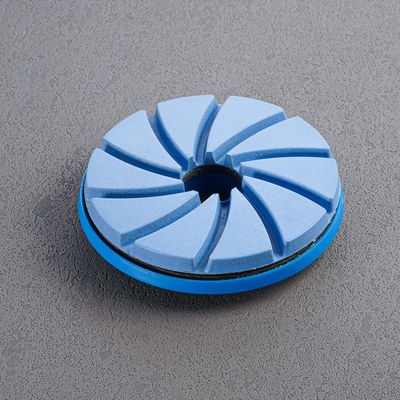 Gepersonaliseerde kleuren 6 inch Snail Lock Diamond Edge Polijstkussens voor en lange levensduur