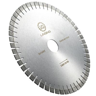2.4 mm bladdikte U-slot Granit marmeren snijzaag blad schijf met garantie